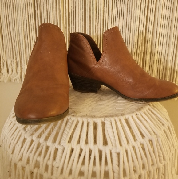 Faded Glory sz8.5 brown booties - Picture 1 of 5